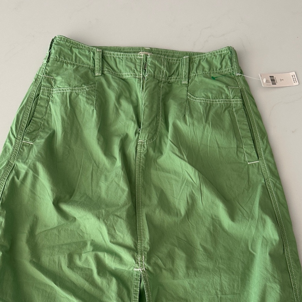 NWT Pilcro for Anthropologie vibrant green skirt.